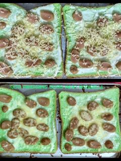 Foto resep Roti panggang sosis mayo mozarella