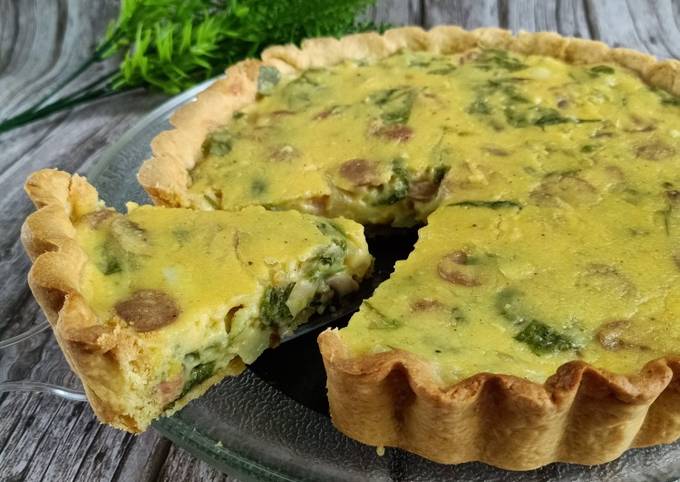 Quiche Jamur Sosis Bayam