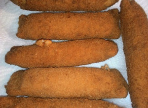 Foto de Rolinhos Queijo e Fiambre / Massa Rissois