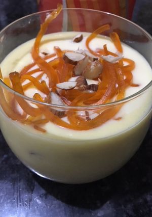 A picture of Mango Lassi.