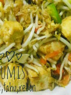Foto resep Tumis touge,tahu rebon