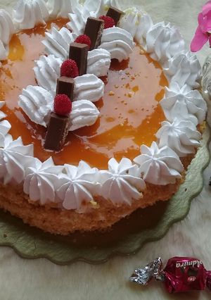 صورة لوصفة كيكة بذوق الشكولاطة 🍰
