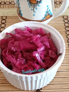 عکسی از دستور ترشی کلم قرمز