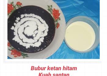 Resep Unik Bubur ketan hitam lembut Ala Restoran