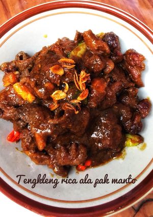 Foto resep Tengkleng Rica Daging Kambing ala pak Manto solo