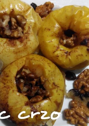 Foto principal de Manzanas asadas en el microondas