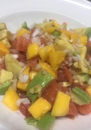 Una foto de Ensalada real food
