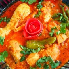 A picture of Chicken karahi.