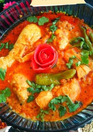 A picture of Chicken karahi.