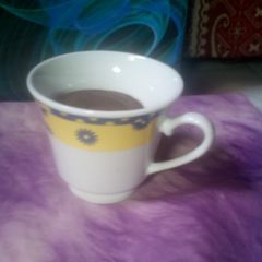 A picture of Noreos/Oreos microwave mug cake.