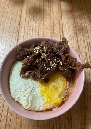 Foto resep Barbeqyu Beef Bowl