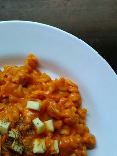 Foto resep Creamy Spicy Fusilli Pasta
