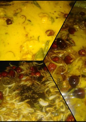 A picture of Pakora kadhi.