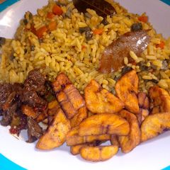 A picture of Fried rice 🥰.
