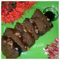 A picture of Nutty Chocolate Cake.