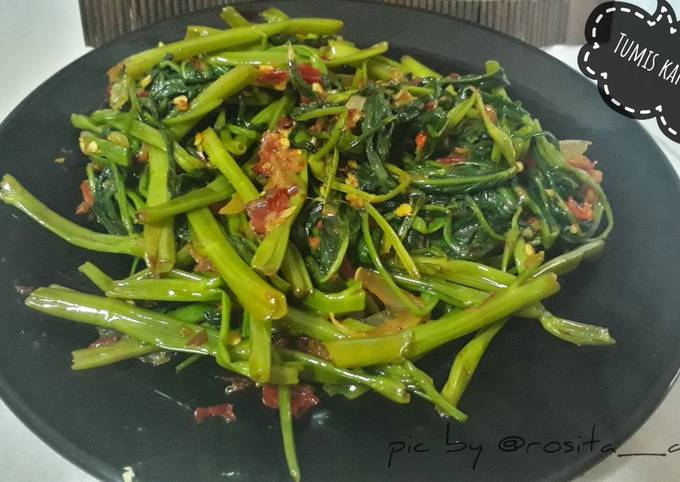 Resep Tumis Kangkung (tips agar tetap hijau) Anti Gagal