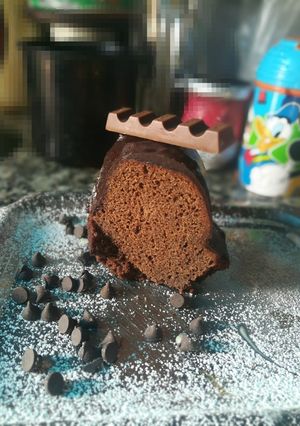 Una foto de Budín de chocolate