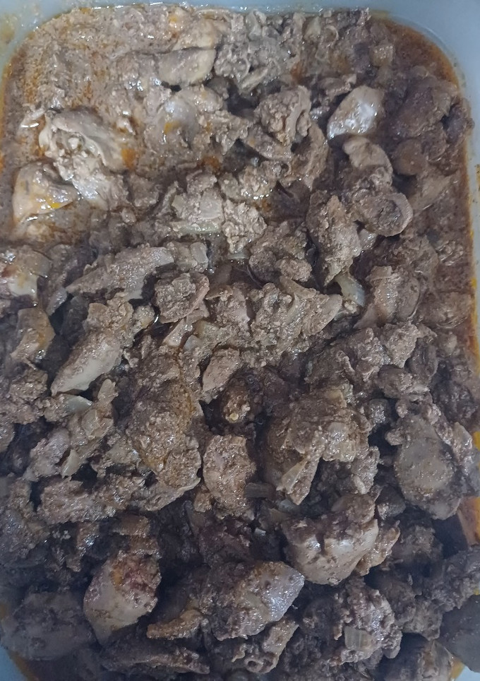 Una foto de Higaditos encebollados