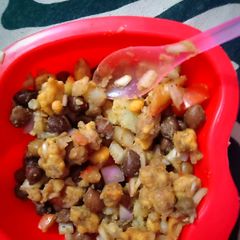 A picture of Chana chat.