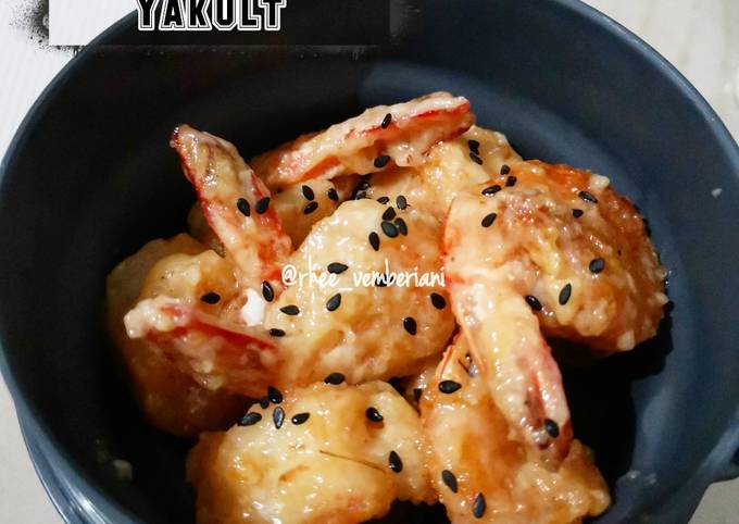 Udang Goreng Saos Yakult