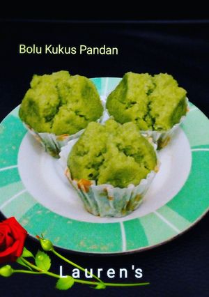 Foto resep Bolu kukus Pandan (egless)