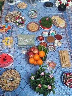 عکسی از دستور سفره هفت سین۱۴۰۰