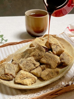 日式黑糖蕨餅 的食譜成品照片