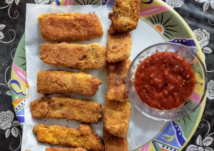 Simple Way to Make Super Quick Homemade Omelette Fingers