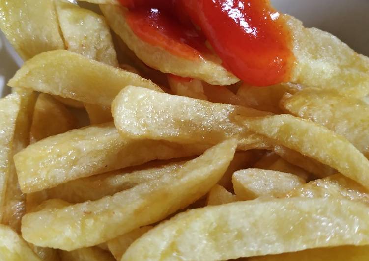 Kentang goreng ala KFC endulita 👌