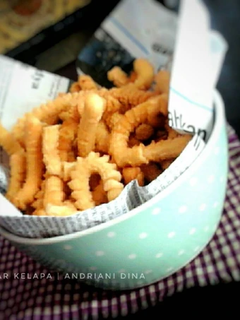 Cara Mudah Membikin Resep Kue Akar Kelapa / Akar Ali-Ali yang Uenak Anti Ribet, Menggugah Selera