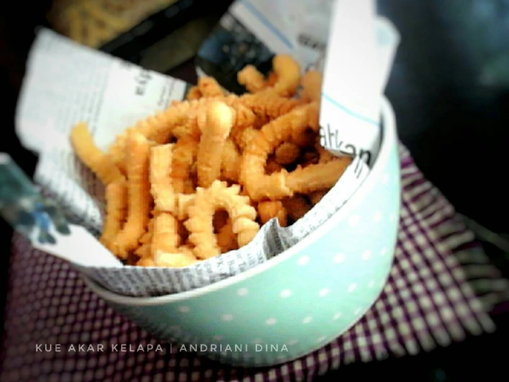 Cara Mudah Membuat Resep Kue Akar Kelapa / Akar Ali-Ali yang Lezat Anti Ribet, Menggugah Selera