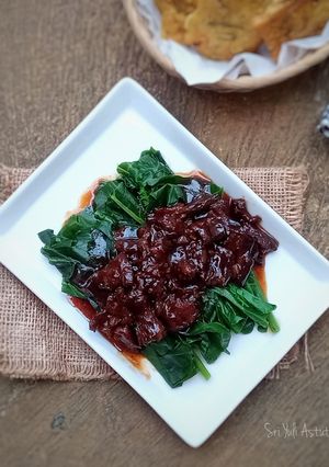 Foto resep Kailan Cah Daging Sapi