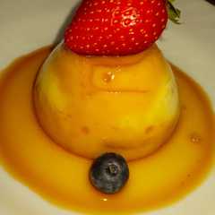 A picture of Flan de Maizena con Leche.