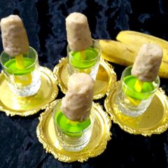 A picture of Banana Kulfi.
