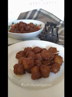 Foto resep Cilok jaman jadoel (isi abon)#pekaninspirasi