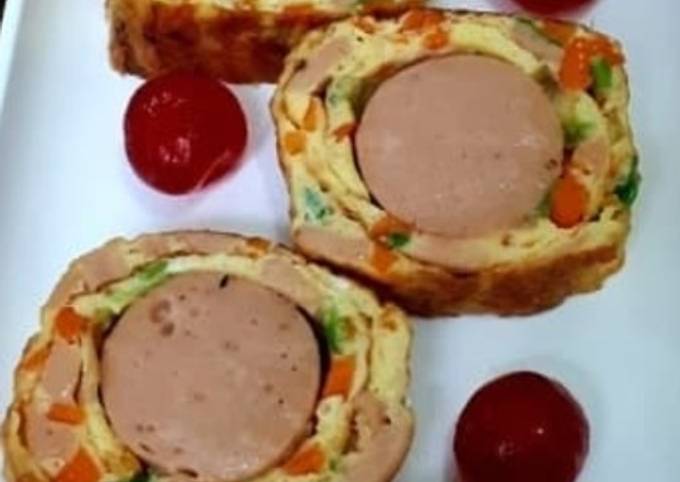 Telur Gulung sosis