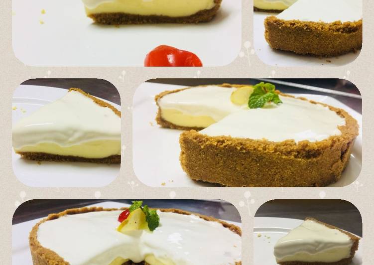 Steps to Make Quick Bake Cheese Cake #CookpadApp #Ramadankityari