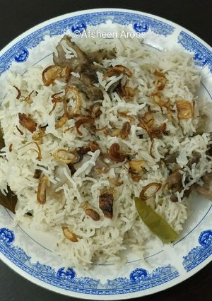 A picture of Mutton Pulao.