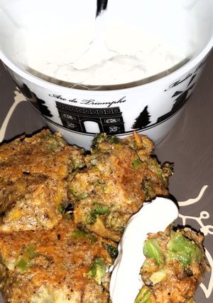 A picture of Low Carb Indian-Spiced Broccoli Bites.