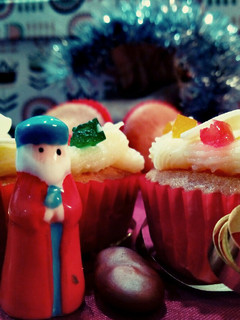 Una foto de Cupcake roscón de reyes 👑
