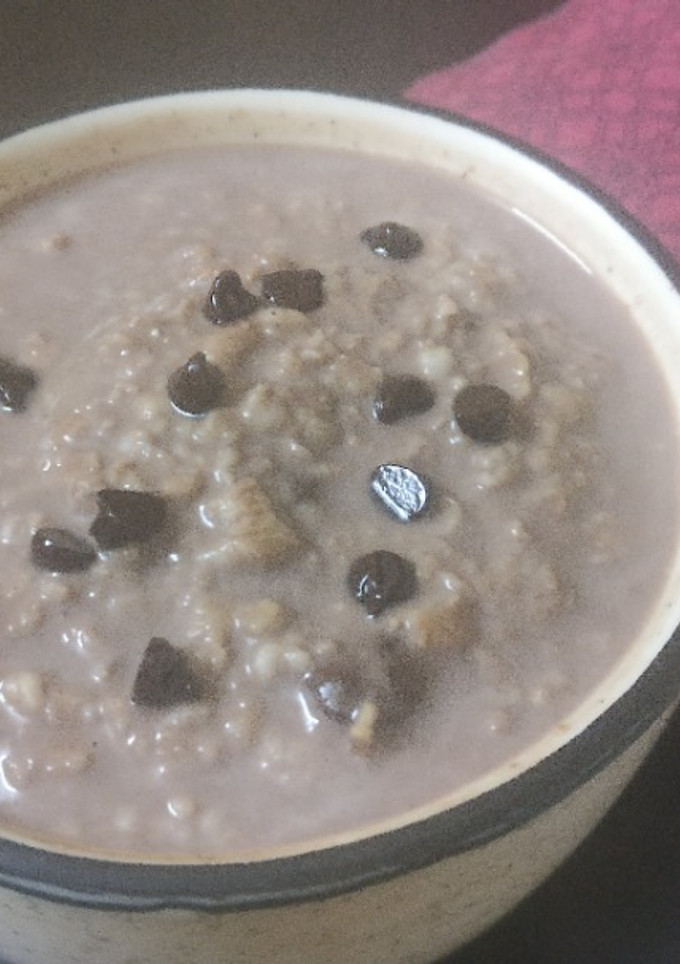 சாக்லெட் ஓட்ஸ் - 5 நிமிடம் (Chocolate oats Recipe in Tamil) செய்முறை முக்கிய புகைப்படம்