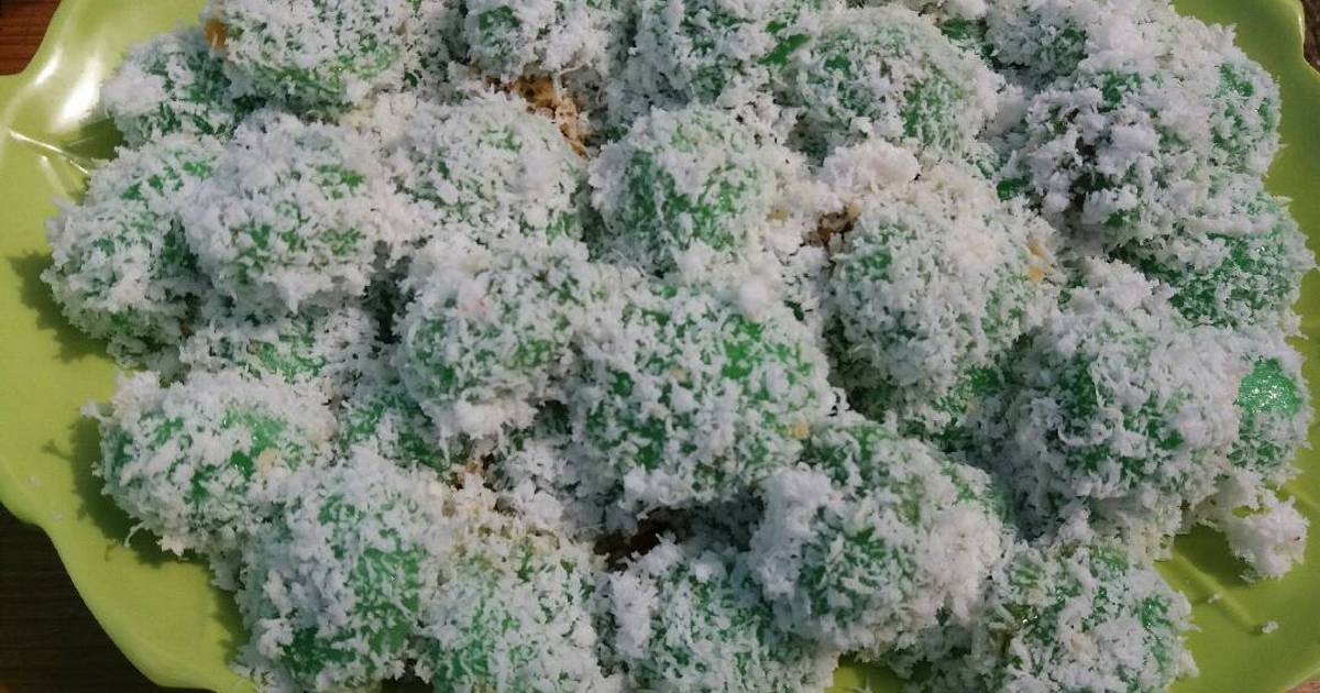 3 314 resep  klepon  ketan putih enak dan sederhana Cookpad