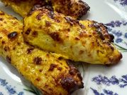 Una foto de pechugas de pollo airfryer