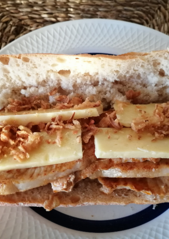 Una foto de Bocadillo de lomo al pimentón en airfryer