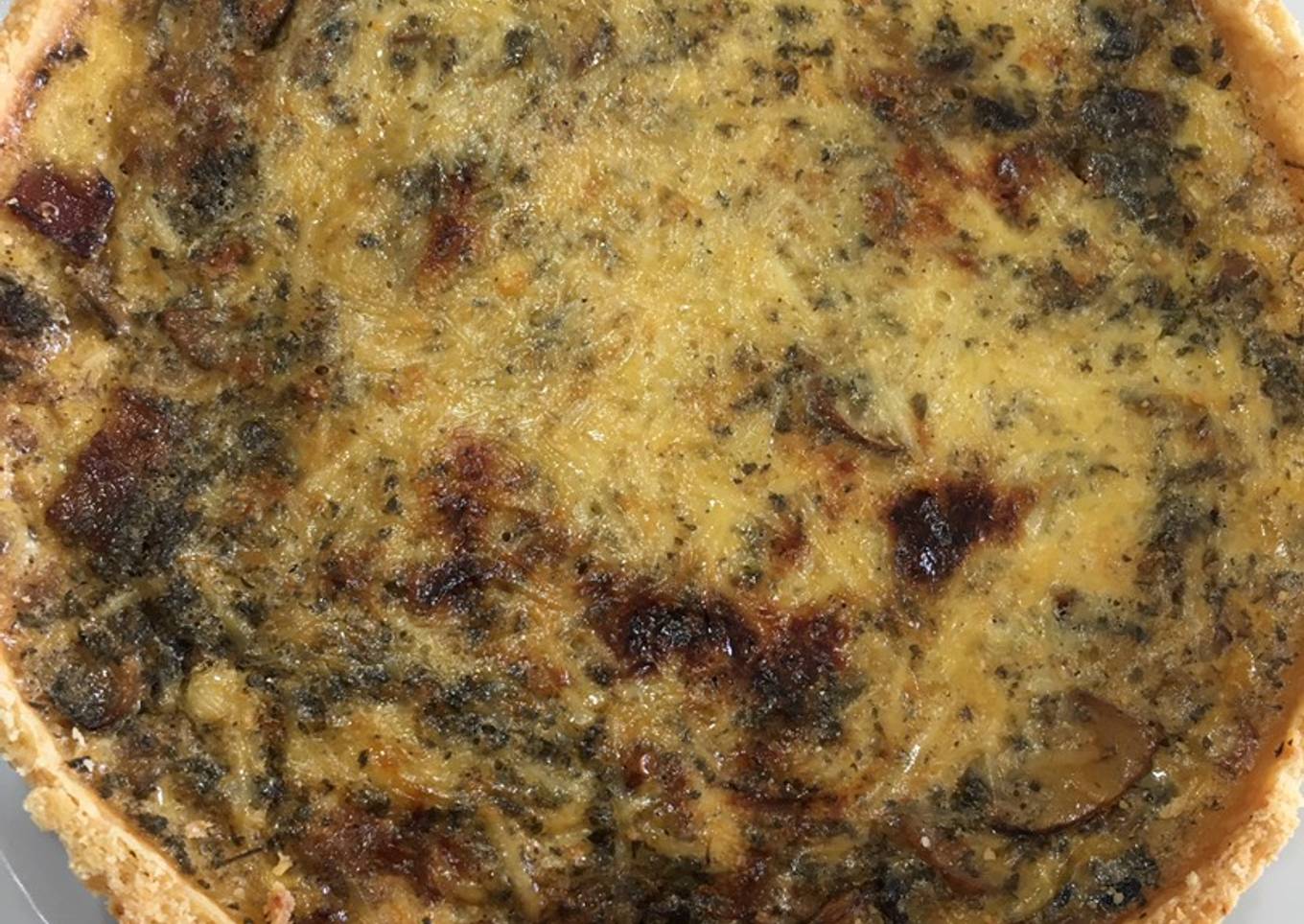 Quiche smoke beef + jamur