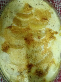 Una foto de Papas a la crema