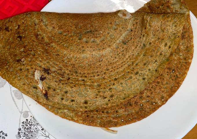 Easiest Way to Make Speedy Green Lentil &amp; Oat Crepe