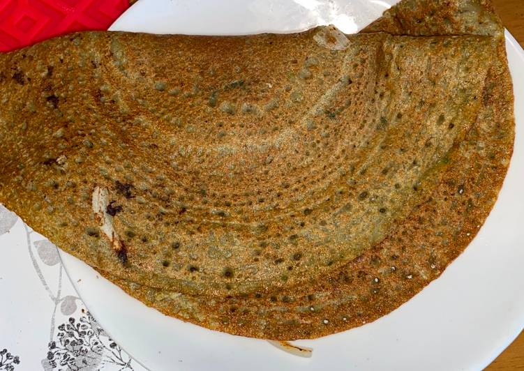 Recipe of Perfect Green Lentil &amp; Oat Crepe