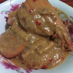 A picture of Shrimp In Coconut Milk.