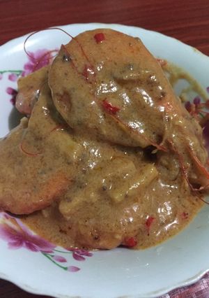 A picture of Shrimp In Coconut Milk.